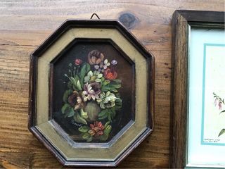 Dipinti floreali in miniatura