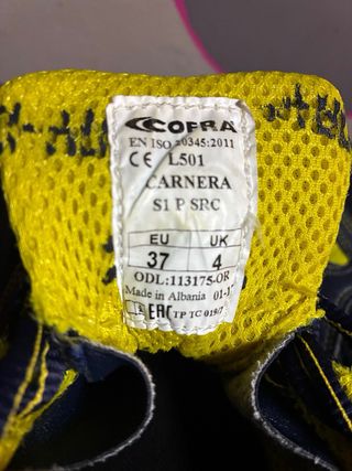 Scarpe antinfortunistiche Cofra n.37