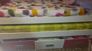 Cama nido doble con 3 cajones