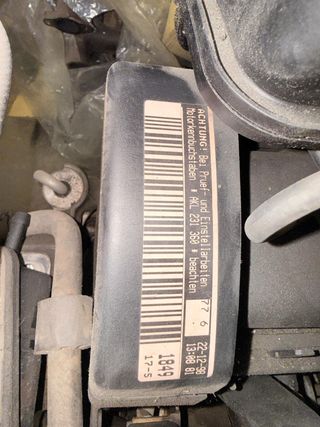 Motor Toledo y accesorios 1600cc año 2003 90.000km