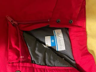 Pantalones de esquí Columbia Rojos