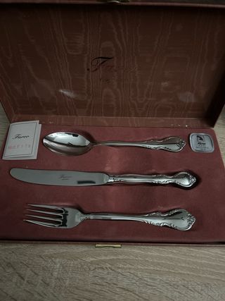 Cubierto Comunión Acero Inoxidable Farco