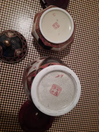 Juego de teteras de porcelana