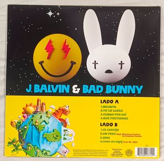 Vinilo Oasis J Balvin & Bad Bunny