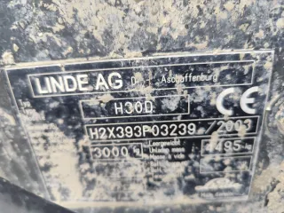 Carretilla elevadora Linde diésel