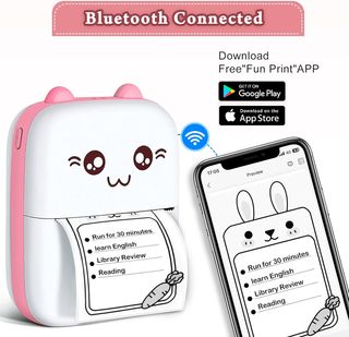 Mini Impresora Térmica Bluetooth Portátil