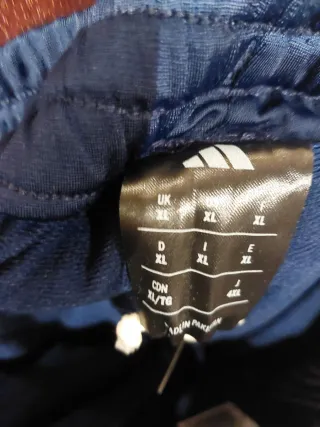 Tengo Ticket, Chándal Adidas Hombre Talla XL Azul