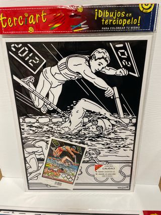 Lote 3 laminas grandes Terciart. Deportes.