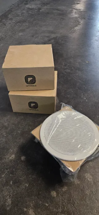 Pareja de altavoces empotrables Optimus Nuevos