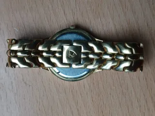 Reloj Croton Aquamatic Cuarzo Dorado