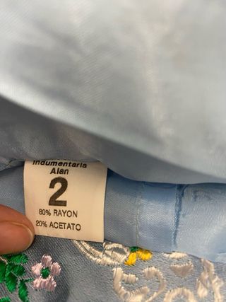 Traje Fallero 2 años