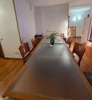 Mesa Comedor y 4 Sillas Madera URGE VENDER