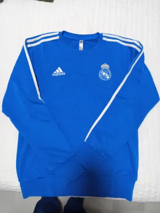 Sudadera Adidas Real Madrid Azul
