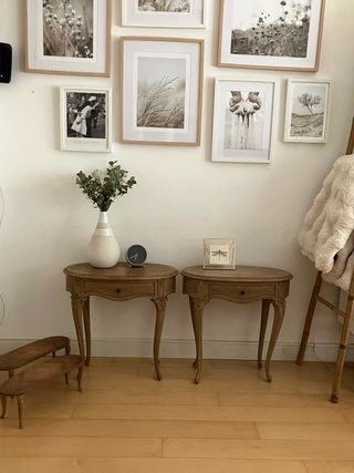 Mesitas antiguas restauradas