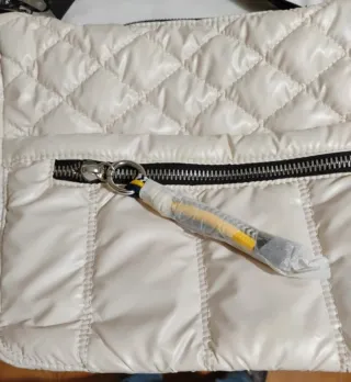 Bolso Kbas Acolchado Beige