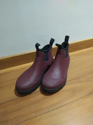 Botas de agua Viking color burdeos y negro