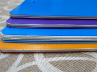 Lote 11 libretas folio espiral colores