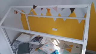 Cama Montessori Casita Blanca