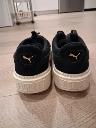 Puma Suede Plataforma Negro Talla 39