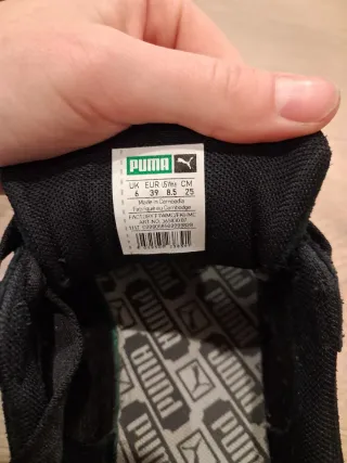 Puma Suede Plataforma Negro Talla 39