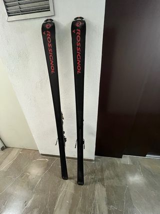 Esquís Rossignol Oversize con fijaciones