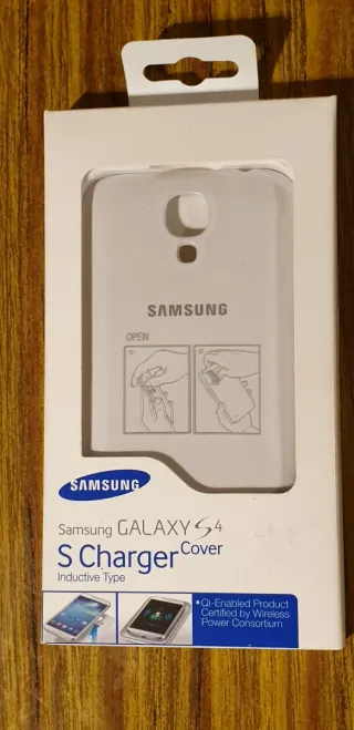 Samsung S4 Tapa Carga Inalámbrica