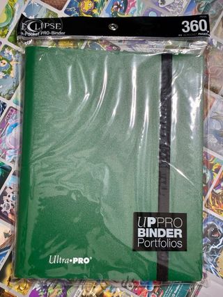 Carpeta 9 bolsillos PRO-Binder Verde Ultra Pro
