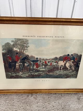 Cuadro Herring's Fox-Hunting Scenes