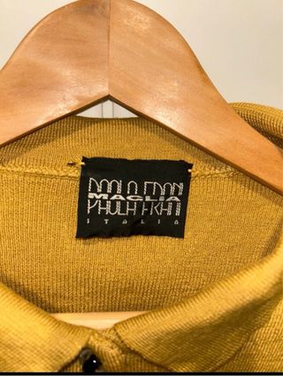 Giacchino corto Paola Frani giallo