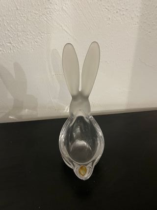Conejo decorativo de cristal