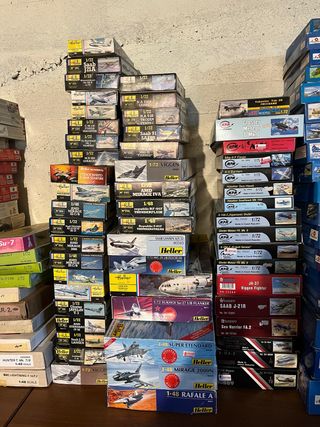 Lotto 1/72 Heller, MPM, Hobbycraft aerei