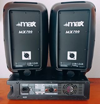 EQUIPO SONIDO  BERHINGER PMP 530 M - ALTAVOCES MAX