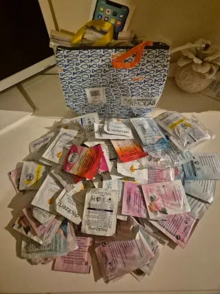 Pochette beauty case salviette post epilazione