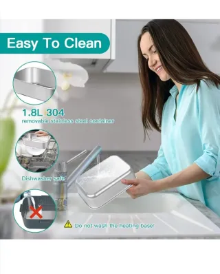 Fiambrera Eléctrica 60W 1.5L Calentador Comida