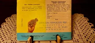 Catalogo Dinky Toys 1961 Italy