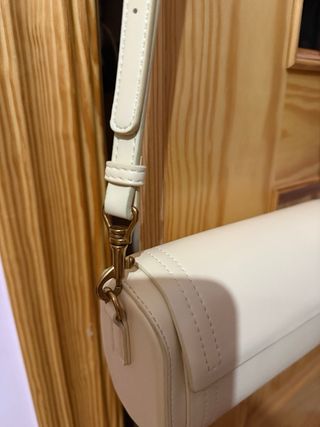 Bolso bandolera amarillo Zara