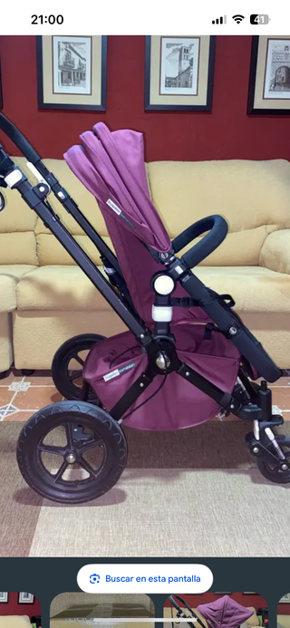 Carrito Bugaboo con capazo