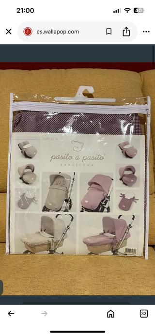 Carrito Bugaboo con capazo