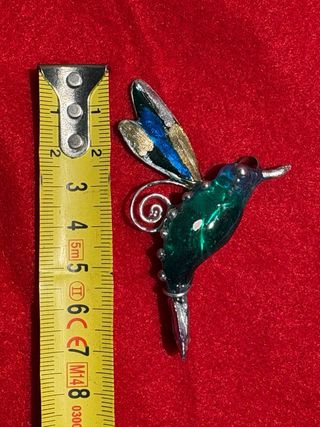 Colgante Colibrí Cristal Soplado