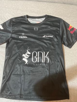 Camiseta Padel Juan Lebron Babolat Negra