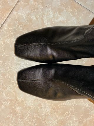 Botines tacón Zara negros