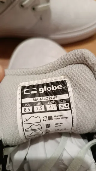 Zapatillas Globe Talla 41 Gris