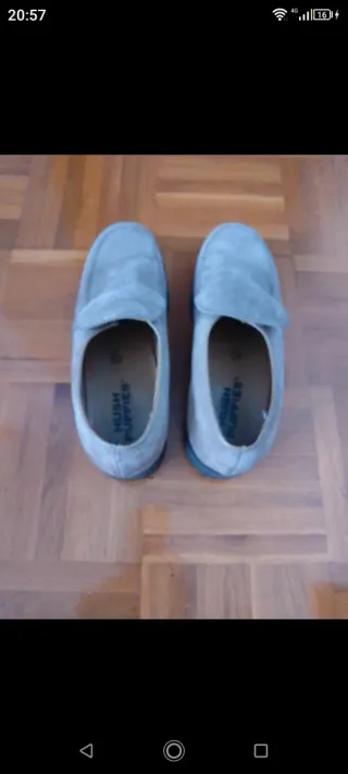 Mocasines Hush Puppies Beige/Marrón