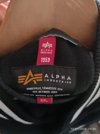 Chaqueta Alpha Industries Baseball XXL
