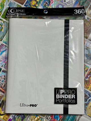 Carpeta 9 bolsillos PRO-Binder Blanco Ultra Pro