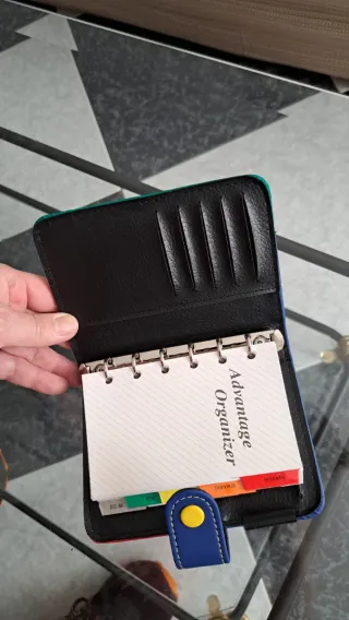 Agenda sintética multicolor