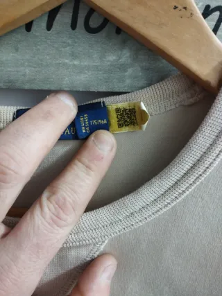 Sudadera Polo Ralph Lauren Talla S Beige