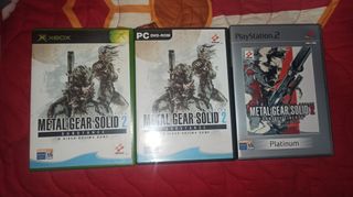 Juego Metal Gear Solid 2 Substance Xbox/PC/PS2