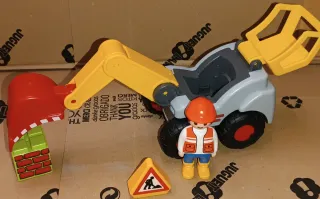 Excavadora Construcción Playmobil 70125