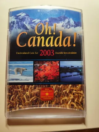 Divisionale Set Coin Monete Canada 2003 proof